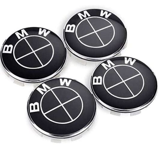 BMW Hub caps 68mm Wheel Center Rim Covers Emblem Badge for 1 3 5 7 X3 X5 M3 M5