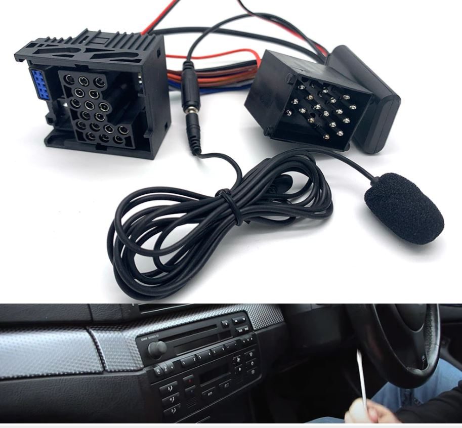 BMW AUX Audio Cable Adapter Bluetooth 5.0 E46 E39 X5 X3 Z4 R50 R53 CD Radio Mus