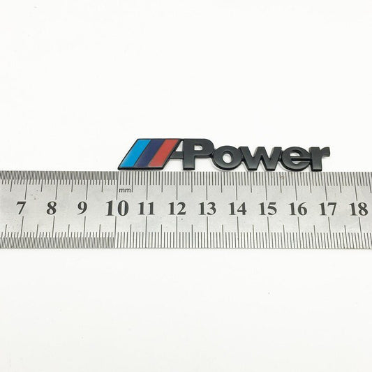 BMW M power sticker logo Car Sticker Fender Side badge decal rear Trunk emblem