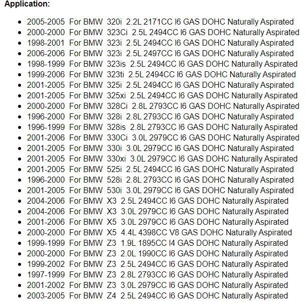 BMW Crankshaft Crank Position Sensor For E36 E46 E39 X3 X5 Z3 96-06 12141709616