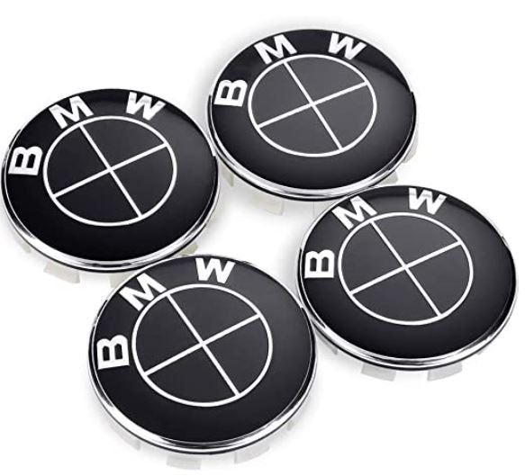 BMW Hub caps 68mm Wheel Center Rim Covers Emblem Badge for 1 3 5 7 X3 X5 M3 M5