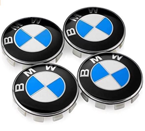 BMW Hub caps 68mm Wheel Center Rim Covers Emblem Badge for 1 3 5 7 X3 X5 M3 M5