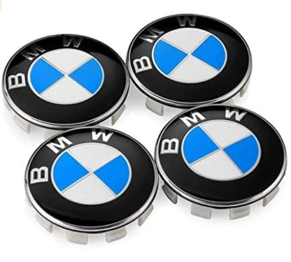 BMW Hub caps 68mm Wheel Center Rim Covers Emblem Badge for 1 3 5 7 X3 X5 M3 M5