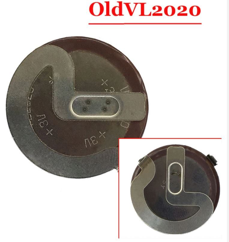 BMW key battery VL2020 Battery 3V Remote Car Key Rechargeable