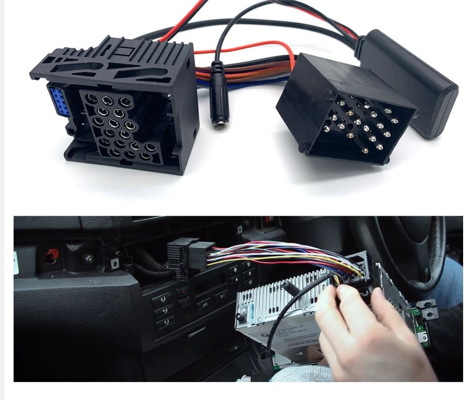 BMW AUX Audio Cable Adapter Bluetooth 5.0 E46 E39 X5 X3 Z4 R50 R53 CD Radio Mus