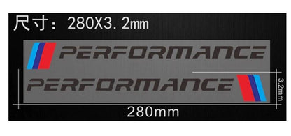 M SPORT Performance BMW Motorsport Stickers