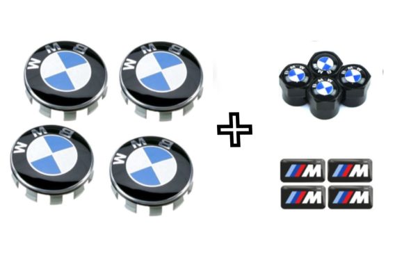 BMW 68mm Wheel Center Hub caps Rim Covers Emblem Badge for 1 3 5 7 X3 X5 M3 M5