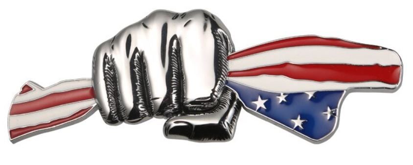 Dodge Mercedes BMW Boot tail emblem high grade