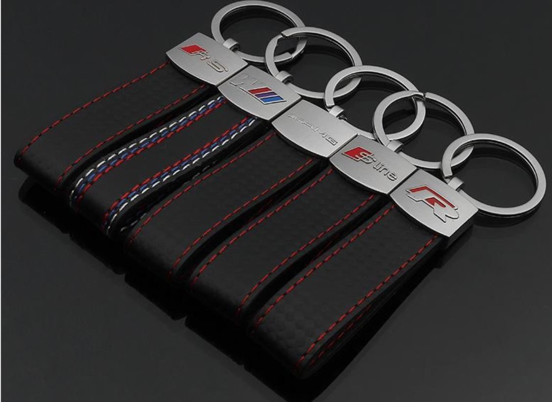 BMW Key Ring Audi VW Mercedes Benz KEYRING KEY CHAIN keyCHAIN EMBLEM CAR