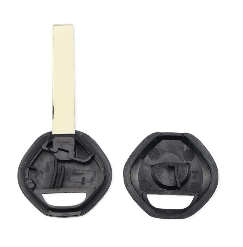 BMW Key Fob Case 3 5 6 Series X3 X5 Z4 Z8 For E36 E34 E38 E39 Uncut Transponder