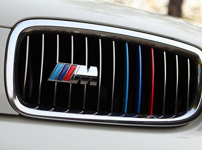 BMW Grille Badge 3D Metal Auto Stickers Front Emblem Car Styling M X