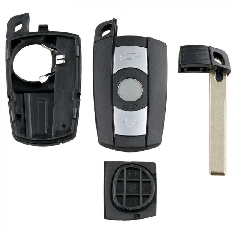 BMW Key Shell Fob Case housing With Logo 5 X5 X6 E60 E61 E70