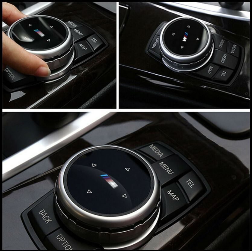 BMW Idrive knob Multimedia Control Button M sport Center Console Trims