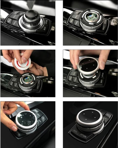 BMW Idrive knob Multimedia Control Button M sport Center Console Trims