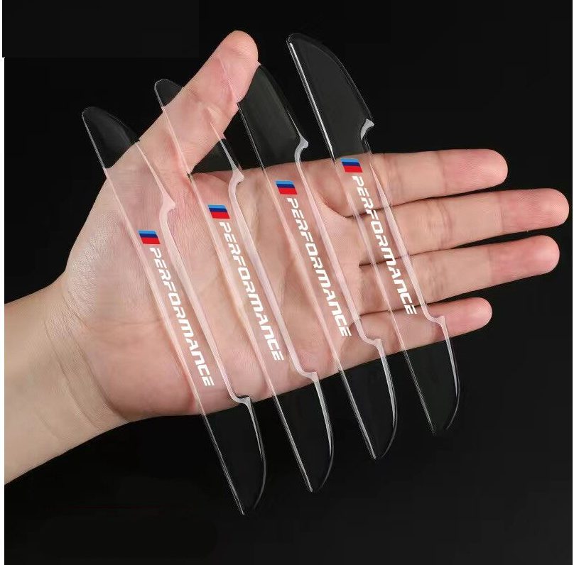 Car Door Scratches Protector for BMW M Performance sticker Transparent
