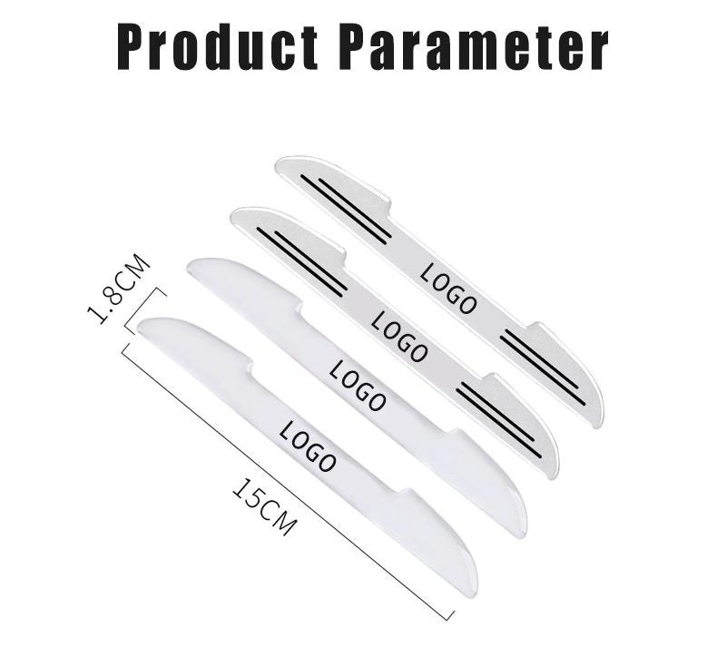 Car Door Scratches Protector for BMW M Performance sticker Transparent