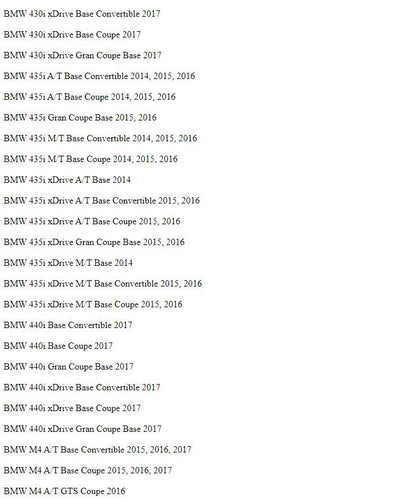 Headlight control modules Daytime Running Light LED Light Unit 1 Series F BMW