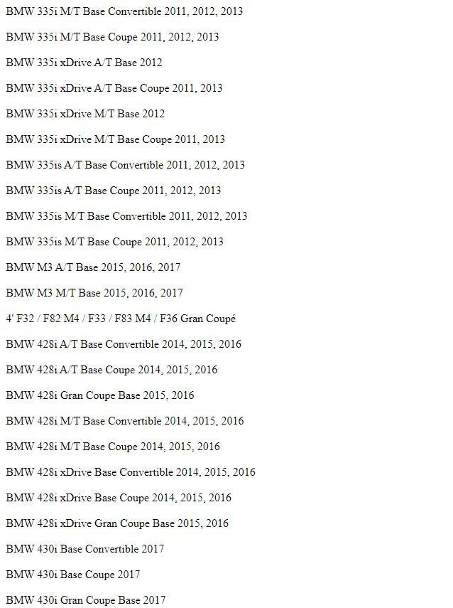 Headlight control modules Daytime Running Light LED Light Unit 1 Series F BMW