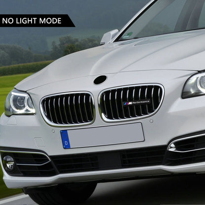 Bmw LED M performance sport LED Front Hood Grille Emblem Badge Labeling