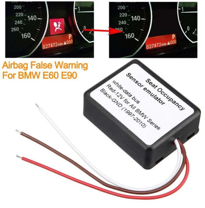 BMW Passenger Seat Occupancy Mat Bypass Airbag Sensor Emulator E60 E90 X6 X5