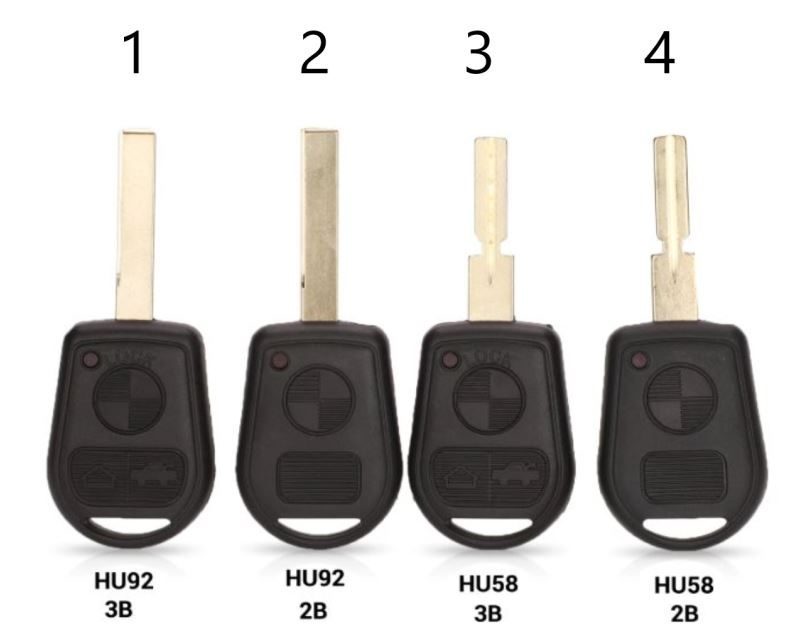BMW Key Shell Case 2 3 button