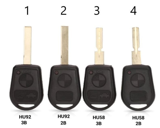 BMW Key Shell Case 2 3 button