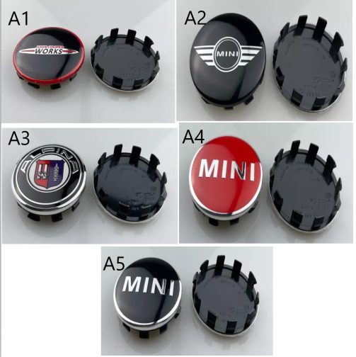 MINI Hub Caps Hubcap 60mm Wheel Center Wheel Cover Mini Cooper CABRIO WORKS S