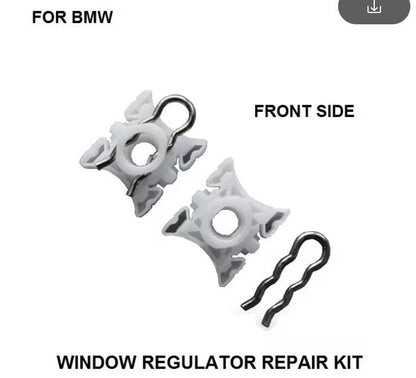 Window Regulator clips BMW High strength Sliding Pivot 2Pcs E36 E32 E34 325i 525