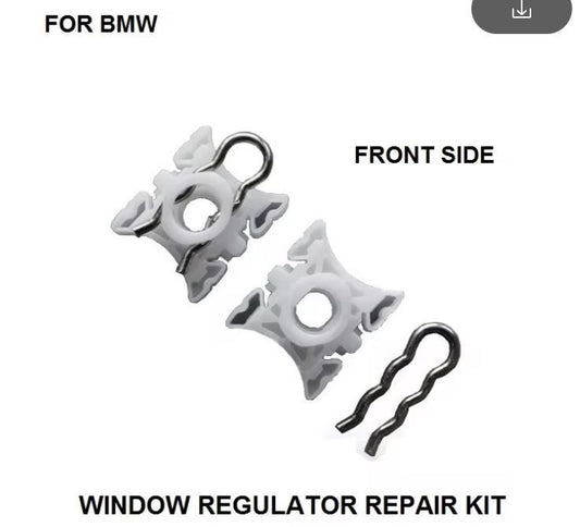 Window Regulator clips BMW High strength Sliding Pivot 2Pcs E36 E32 E34 325i 525