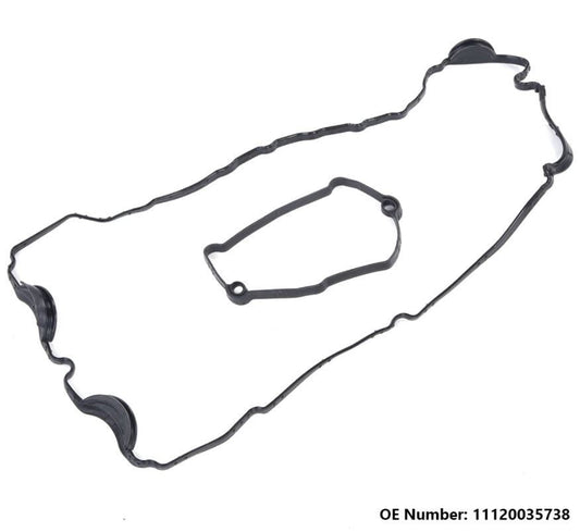 BMW Gasket & Oil Cooler 335i 525i 530i 535i X5 Engine Oil Filter Housing SET