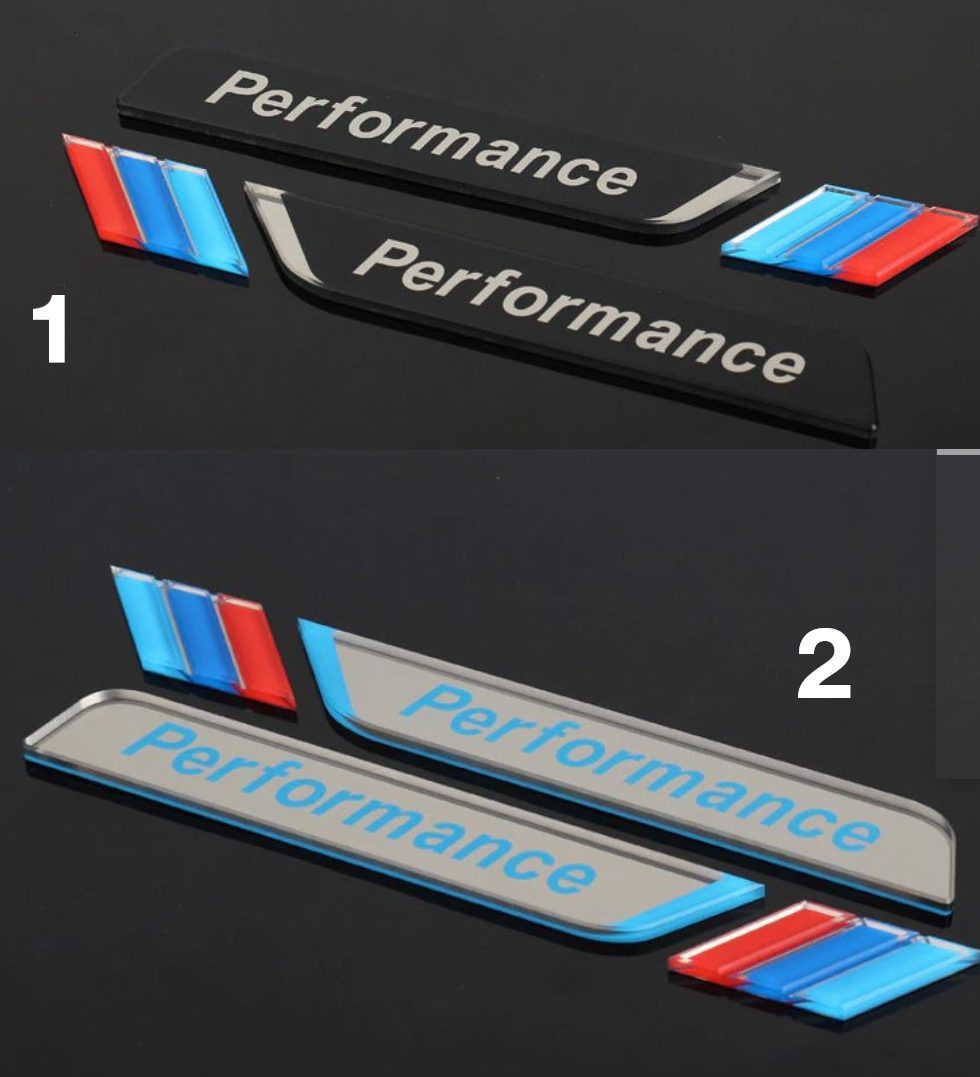 Bmw Sticker M Performance Car Decals Car Styling for BMW X1 X5 X6 X4