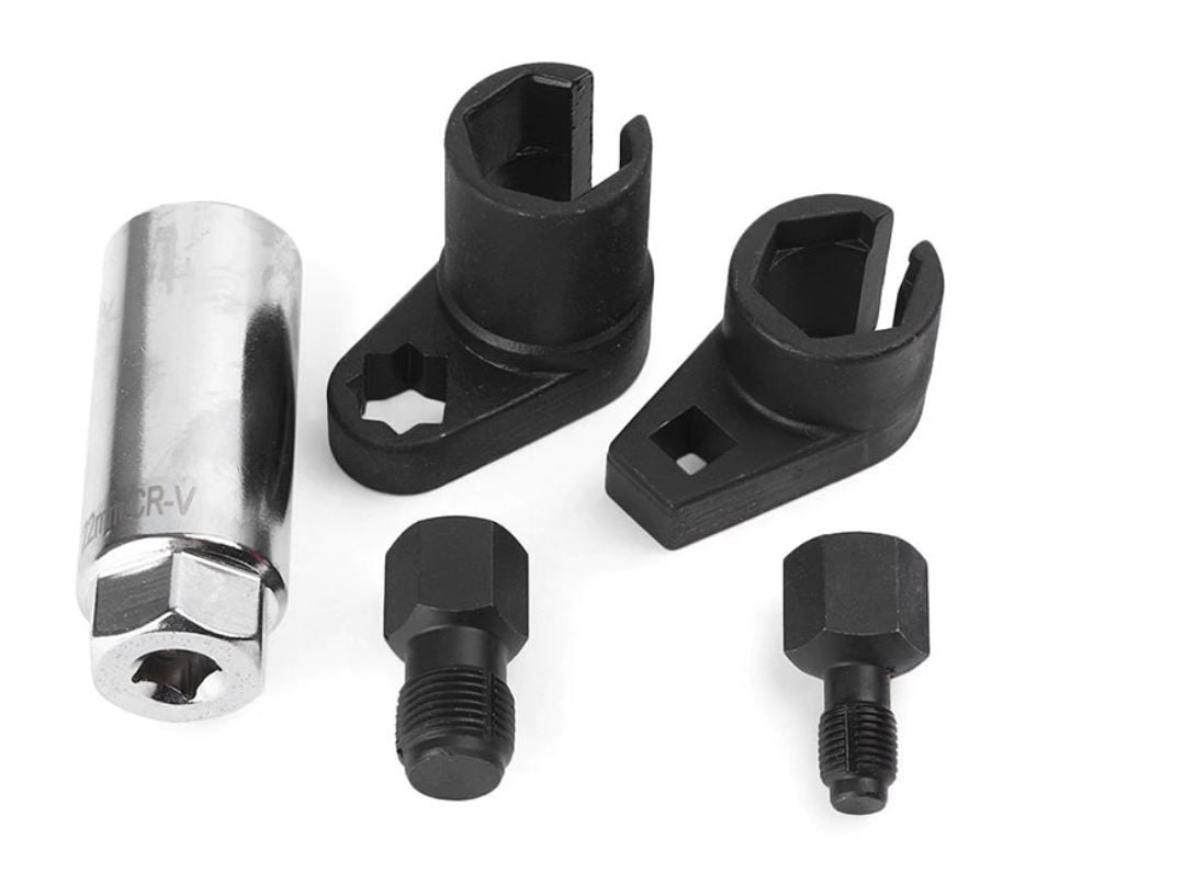 Oxygen Sensor Wrench socket Kit with Thread Chaser tools Install