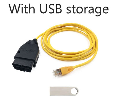 BMW scanner ENET Ethernet to OBD Interface E-SYS ICOM Coding F NZ stock