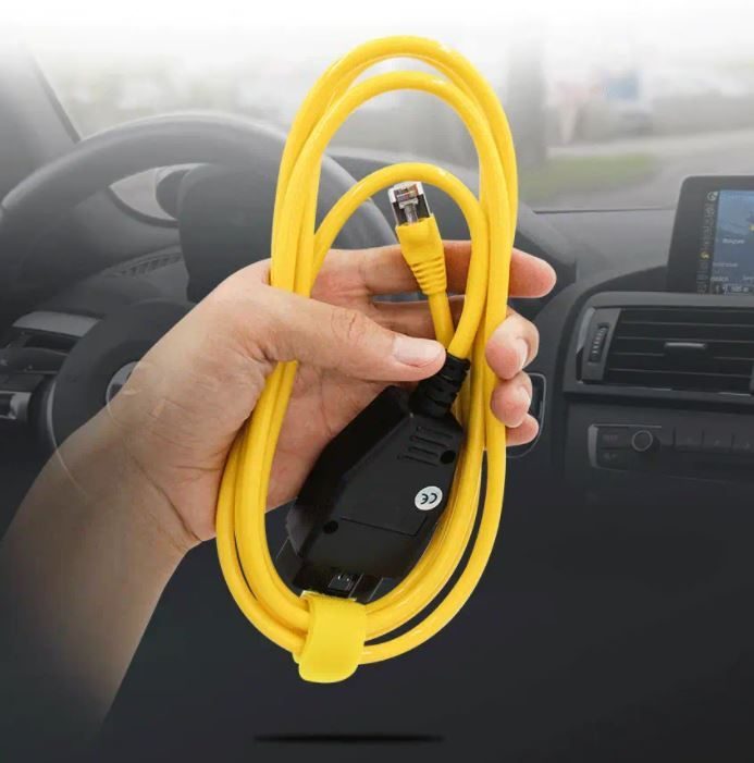 BMW scanner ENET Ethernet to OBD Interface E-SYS ICOM Coding F NZ stock