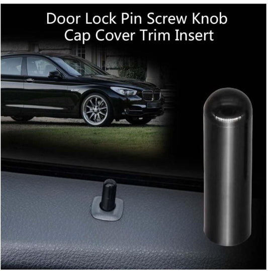 Car Door Lock Button FOR BMW Pin Screw Knob Black Car Replacement 2pc